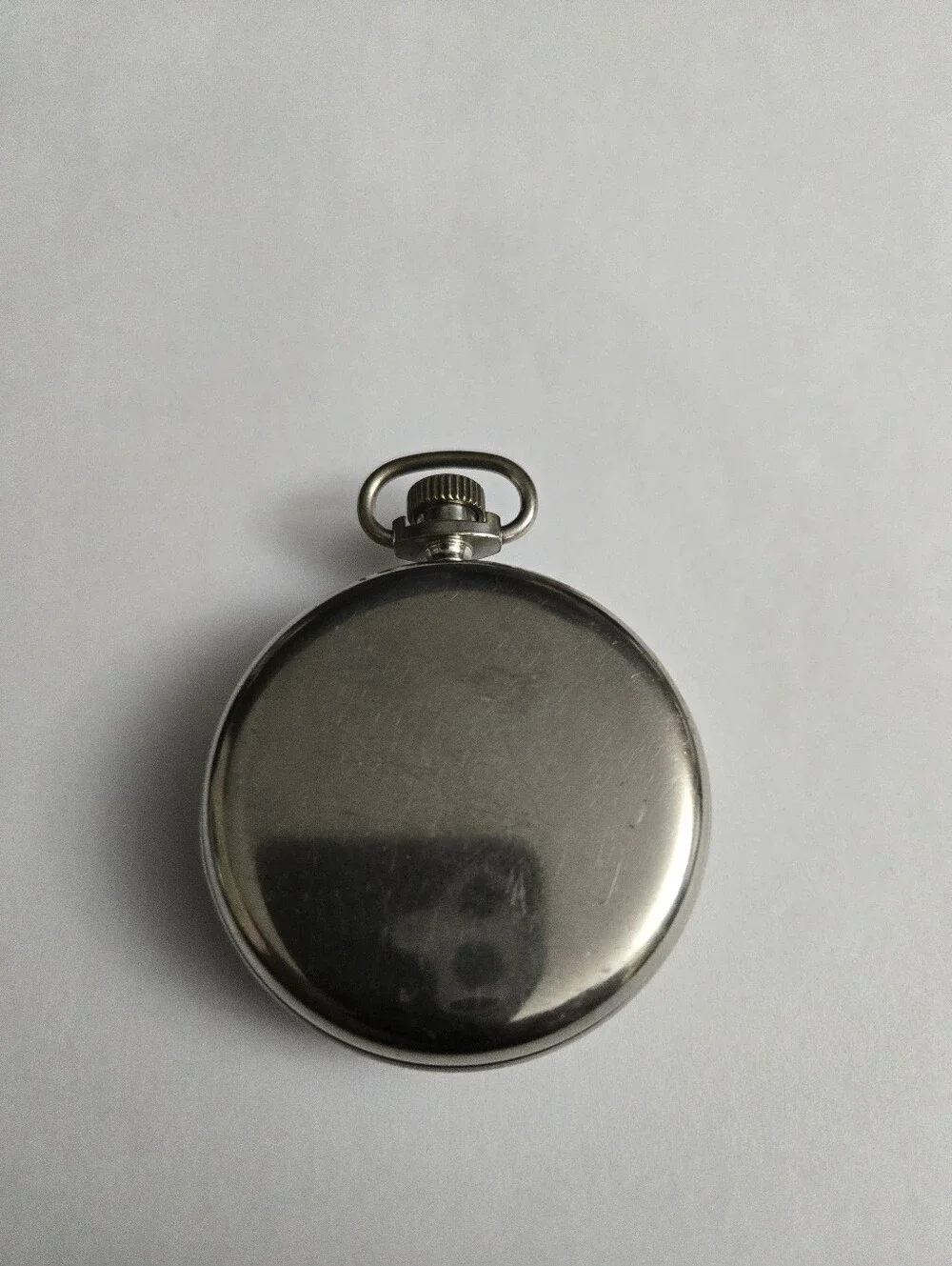 Dax Silver Pocket Watch White Dial